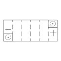 Batteria Yuasa 6n4-2a-4 6v.