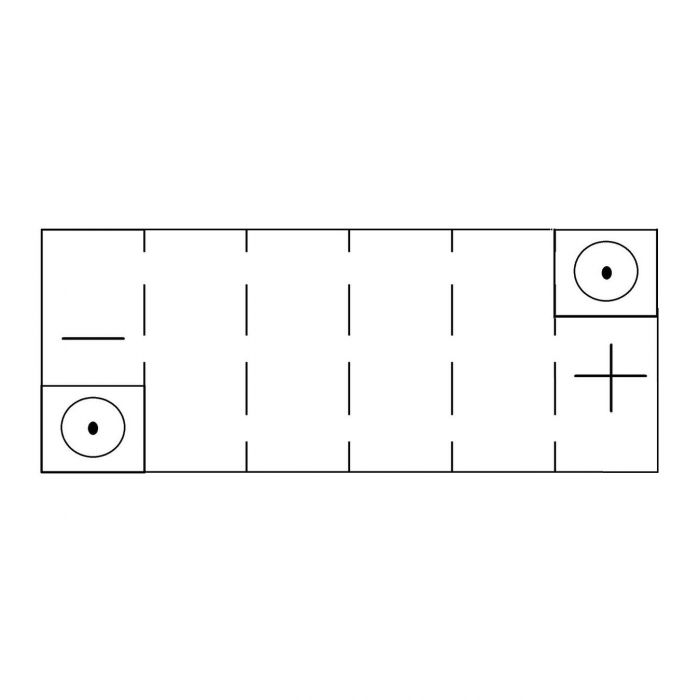 Batteria Moto Kyoto 6n2-2a-4 -