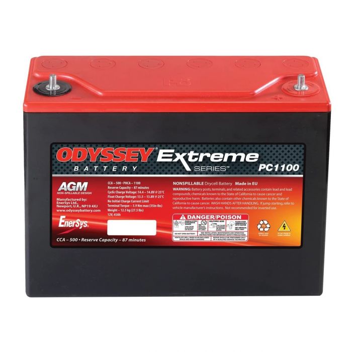Odyssey Pc1100 Batteria Agm Extreme Series Nd