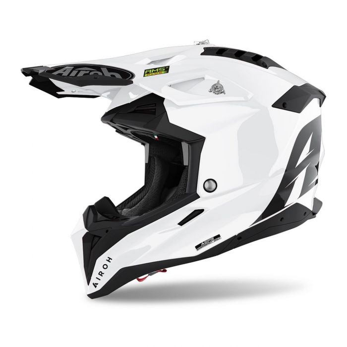 Casco Airoh Off Road Aviator 3 White Gloss