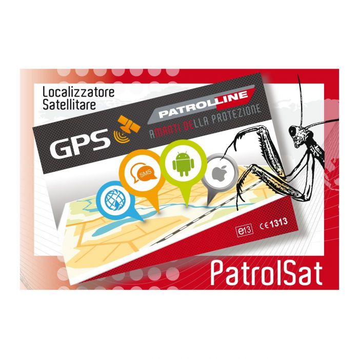 Localizzatore Satellitare Moto Patrol Line