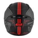 Casco Bambino Givi Junior 4 Fly Nero Opaco Rosso