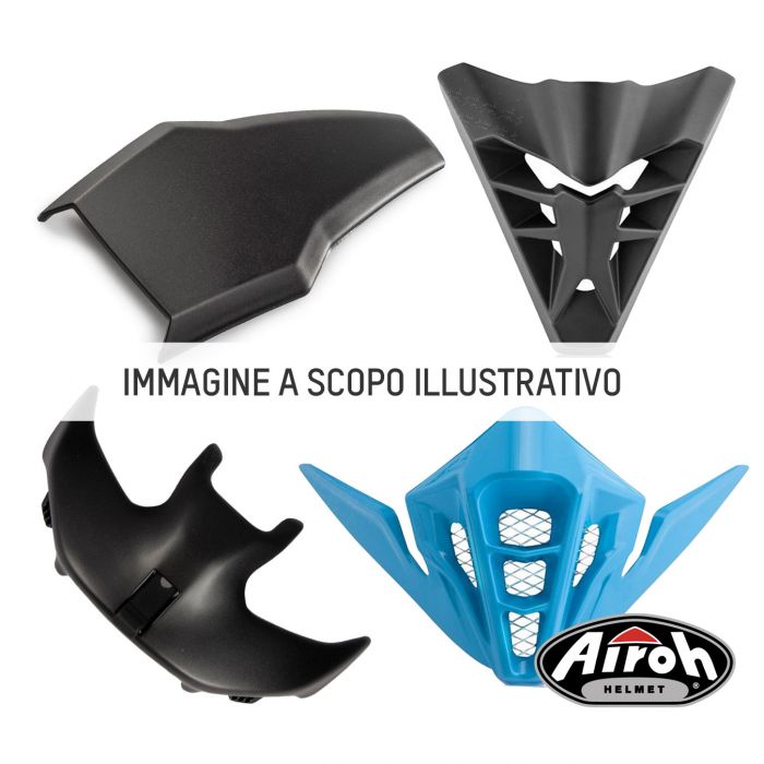 Kit Spoiler Posteriore Airoh Per Av3 Orange