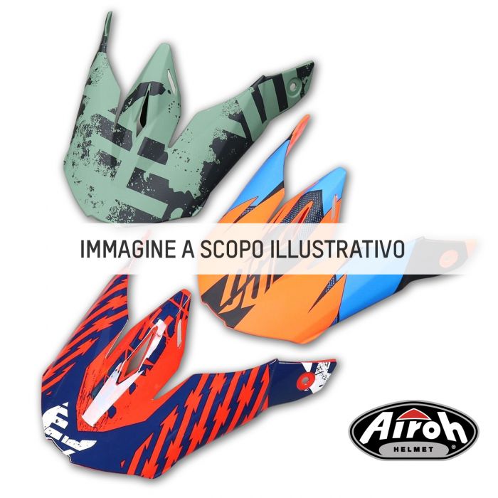Kit Frontino Airoh Per Aviator 3 Wave Silver