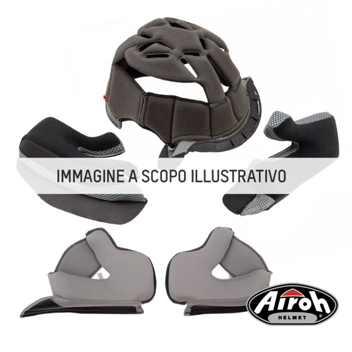 Interno Casco Airoh Per Av3 Grigio Xxl