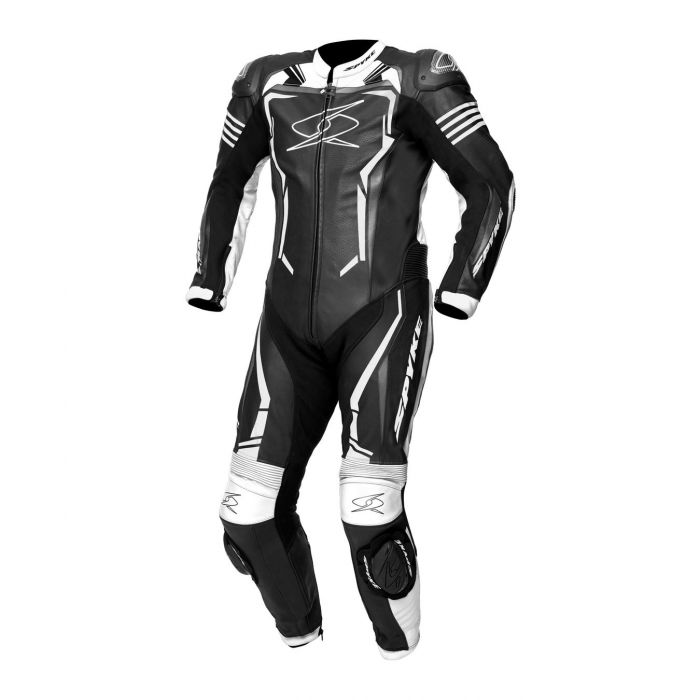 Tuta Intera In Pelle Spyke Assen Race 2.0 Black/white