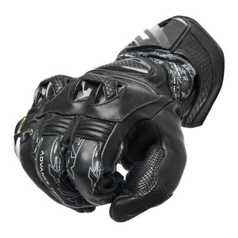 Gants en cuir Spyke Tech Pro Noir