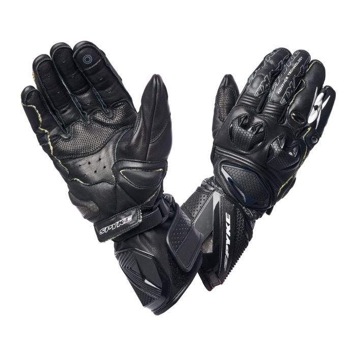 Guanti In Pelle Spyke Tech Pro Black