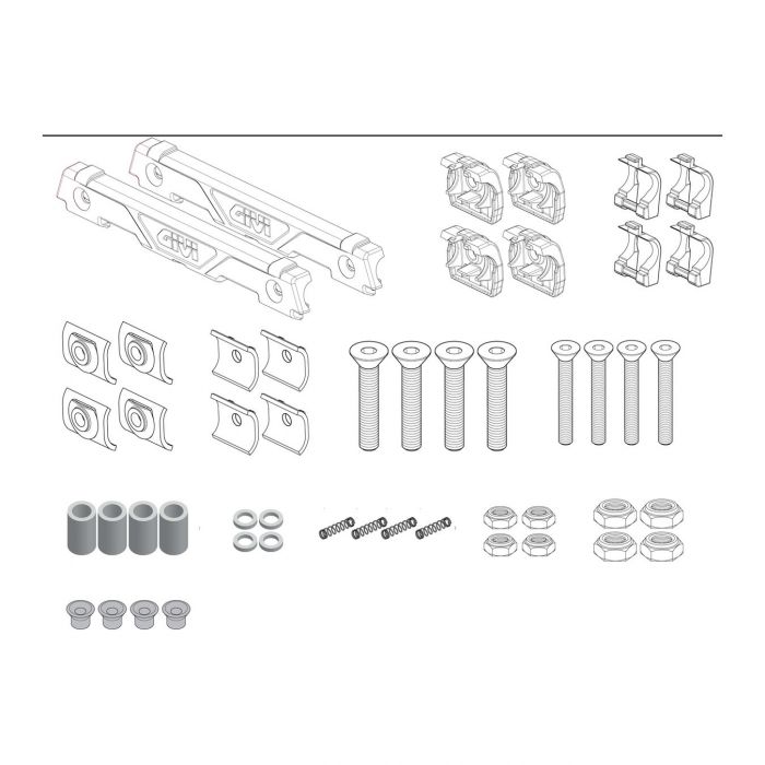 Kit Confezione Monokey Portavaligie Lat Givi Ofcam