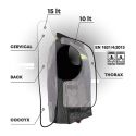 Gilet Motoairbag Mab V3 Fast Loock Airbag Anteriore E Posteriore Black