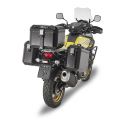 Givi Dlmk36bpack2 Coppia Valigie Trekker Dolomiti Alluminio Nero