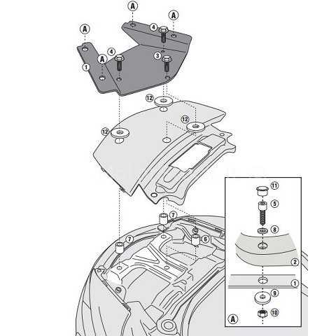 GISR3104MM.jpg| GIVI SR3104MM PORTAPACCHI SUZUKI BURGMAN 650