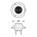 Lampadina Alogena Lampa 12v - H7 - 55w