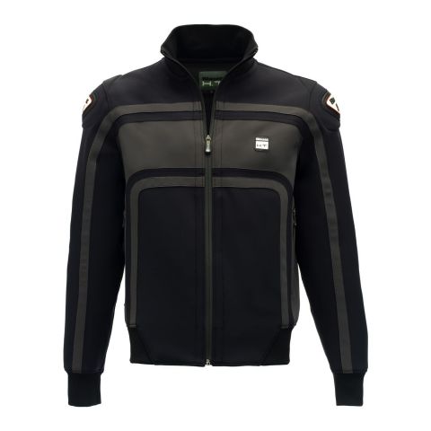 Giacca In Tessuto Blauer Easy Rider Man Black-grey
