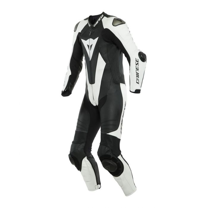 Tuta In Pelle Intera Traspirante Dainese Laguna Seca 5 Black/white