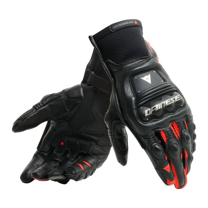 Guanti Dainese Steel-pro In Black/fluo-red