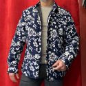 Camicia Imbottita Tucanourbano Fester Blu Fantasia