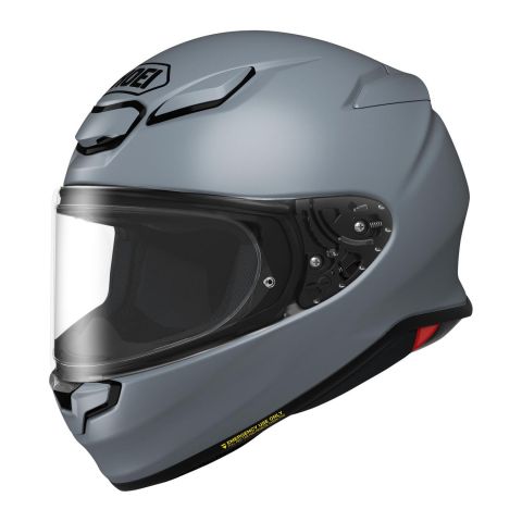 Casco Shoei Nxr2 Basalt Grey de cara completa