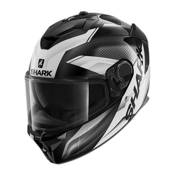 Casco Integrale Shark Spartan Gt Elgen Black Anthrac White