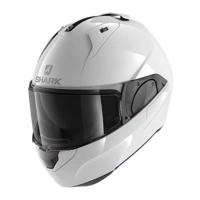 Casco Modulare Shark Evo Es Blank White Azur