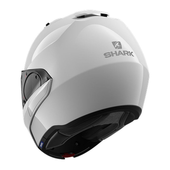 Casco Modulare Shark Evo Es Blank White Azur