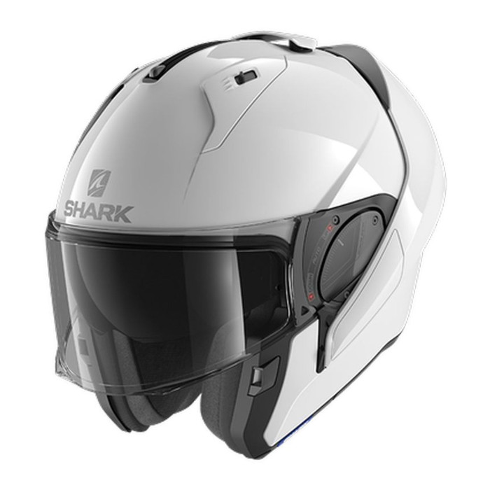 Casco Modulare Shark Evo Es Blank White Azur