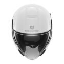 Casco Jet Shark Citycruiser Blank White Azur