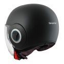 Casco Jet Shark Nano Blank Mat Black Mat