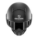 Casco Jet Shark Street Drak Blank Mat Black Mat