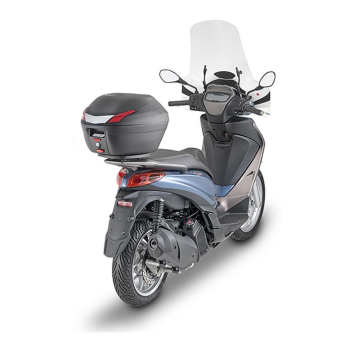 Bauletto Lt.34 Nero Catadiottri Rossi Kappa K34nmal