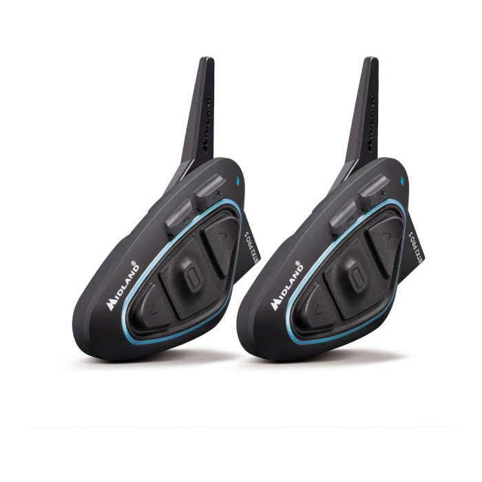 Interfono Midland Btx2 Pro Slr Twin Con Hi Fi Speaker