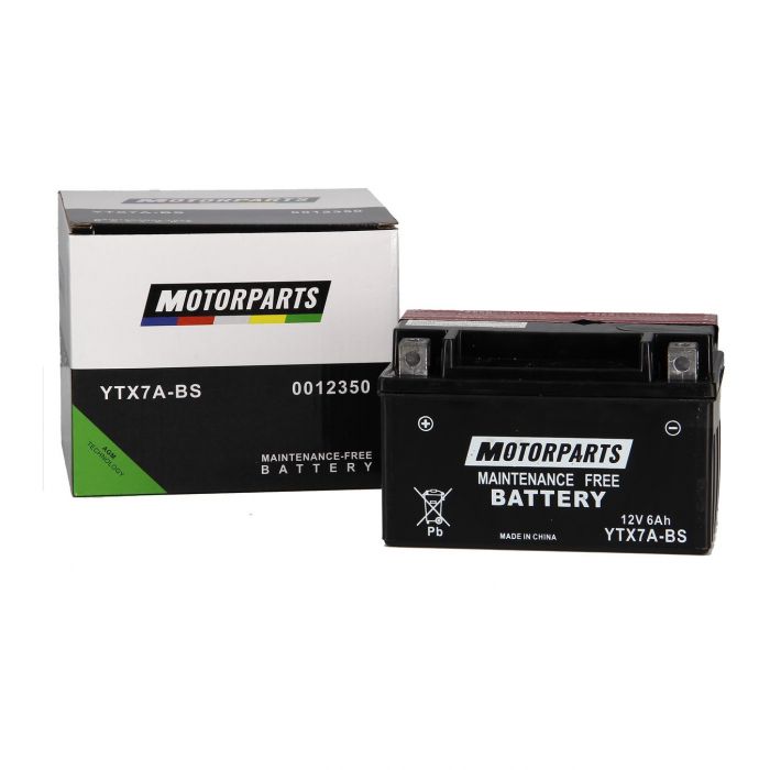 Batteria Motorparts Ytx7a-bs Agm - Pronta All'uso