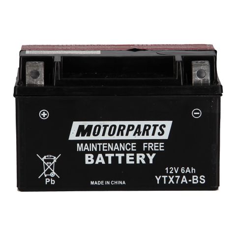 Batteria Motorparts Ytx7a-bs Agm - Pronta All'uso