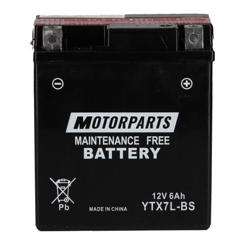 Batteria Motorparts Ytx7l-bs Agm - Pronta All'uso