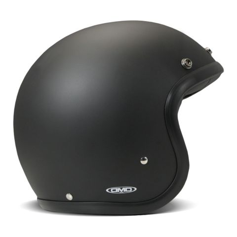 Casque Jet Dmd Vintage Matt Black