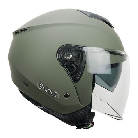 Jet Cgm 125a Viper Mono Helm matt grün