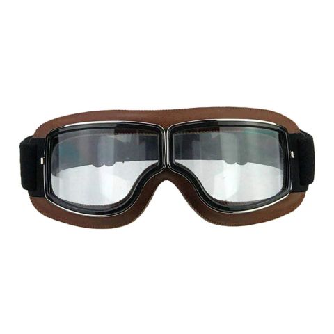 Occhiali Con Lente Trasparente Cgm California Marrone