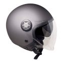Casco Jet Ska-p Zed Mono Antracite Satinato