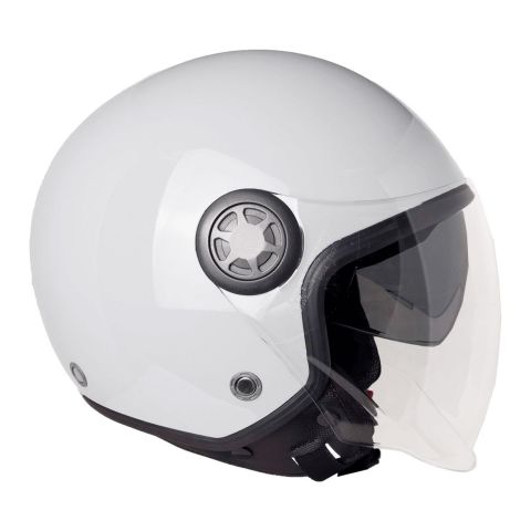 Casco Jet Con Parasole Ska-p Zed Mono Bianco