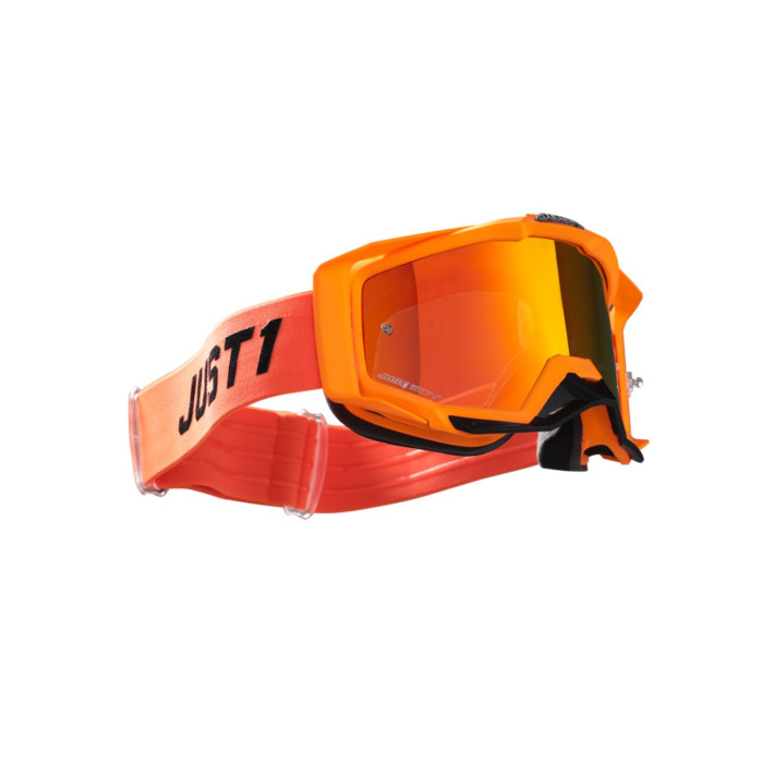 Maschera Goggle Cross Just1 Iris Pulsar Fluo Orange