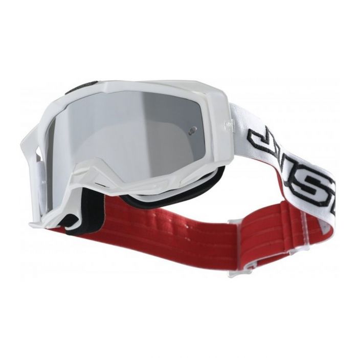 Maschera Cross Just1 Goggle Iris Matt White