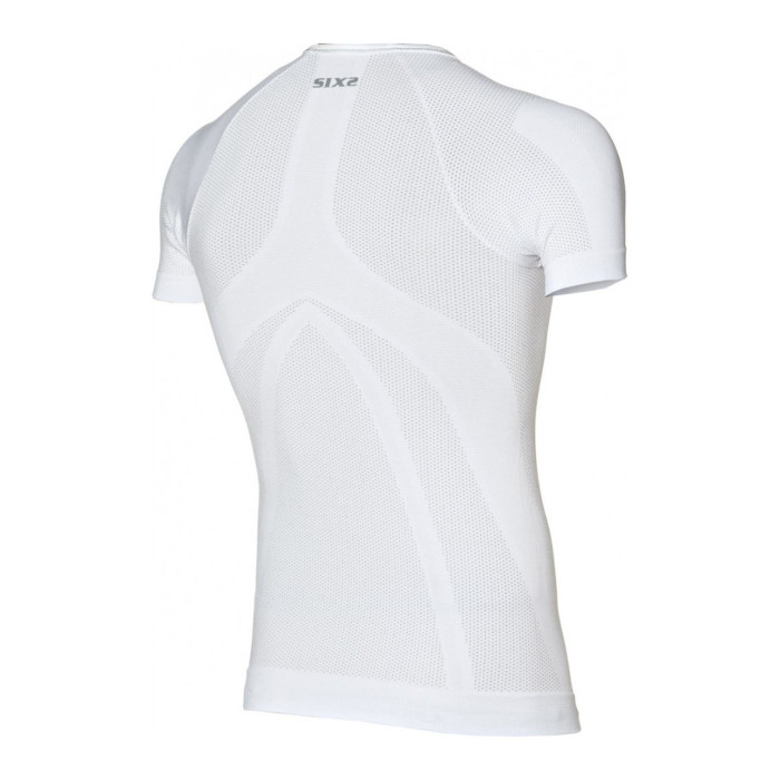 T-shirt Girocollo In Carbon Underwear Sixs White Carbon
