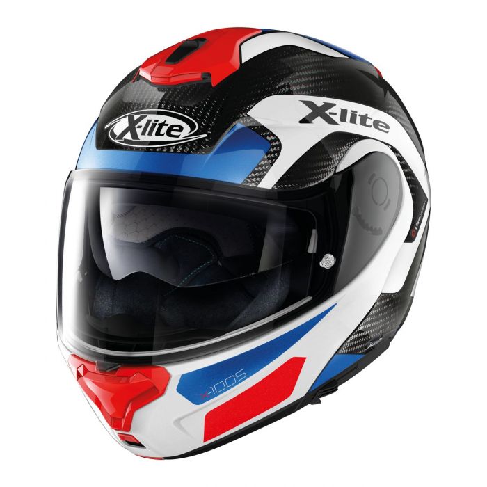 Casco Modulare X-lite X-1005 Ultra Fiery N-com Blue Red