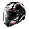 Casco Modulare Nolan N100-5 Upwind N-com Blue Red