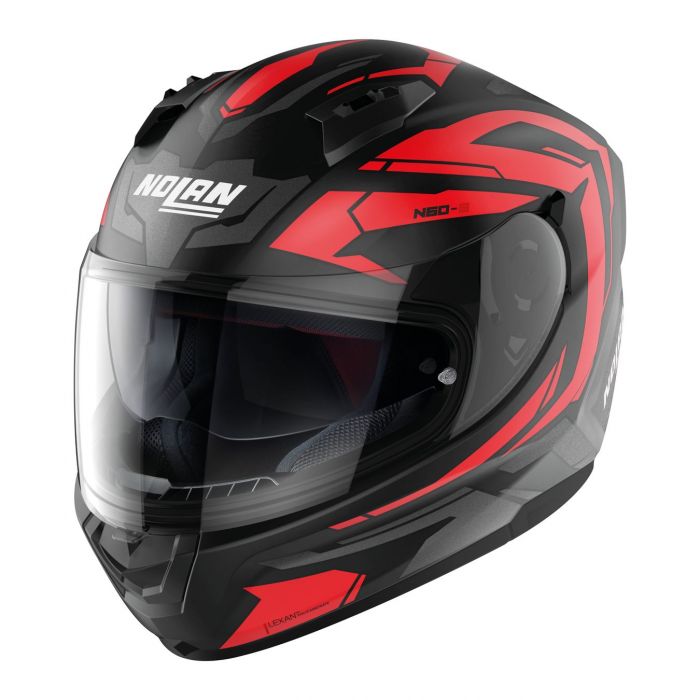 Casco Integrale Nolan N60-6 Anchor Red Black Matt