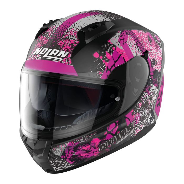 Casco Integrale Nolan N60-6 Eufor Pink Black