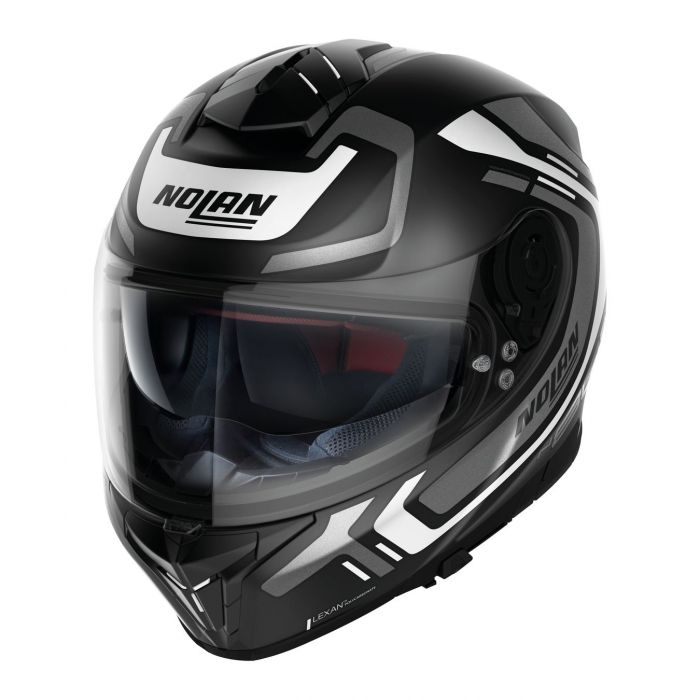 Casco Integrale Nolan N80-8 Ally N-com White Black Matt