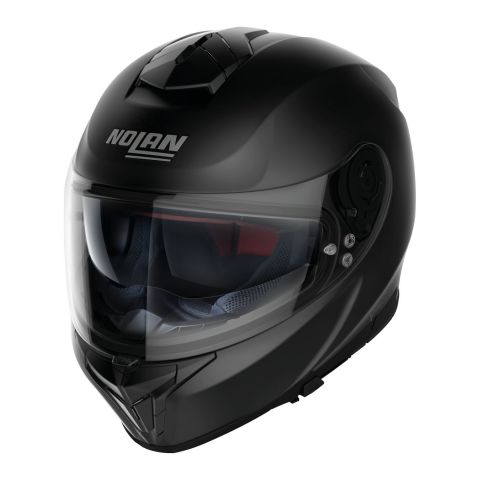 N80-8 Classic N-com Full Face Helmet Nolan Black Matt