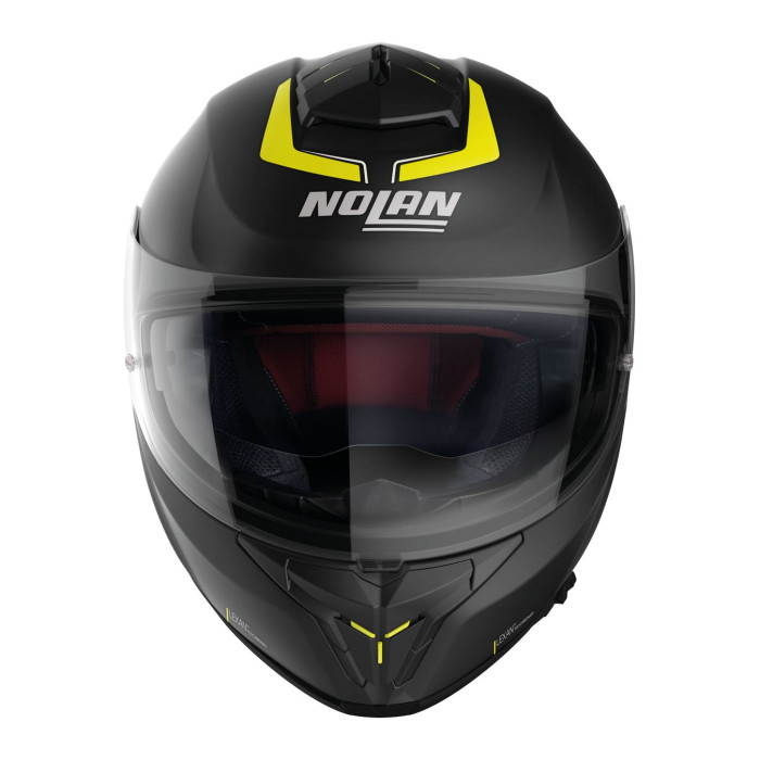 Casco Integrale Nolan N80-8 Staple N-com Yellow Black Matt