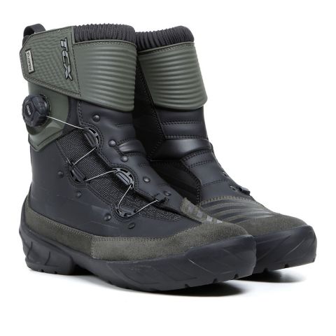 Stivali Da Moto Tcx Infinity 3 Mid Wp Black/military-green